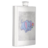 かわいい漫画の象 フラスク (右)