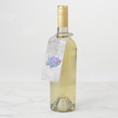 かわいい漫画の象 ボトルネックタグ (アングル)