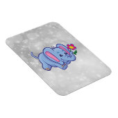 かわいい漫画の象 マグネット (右側)