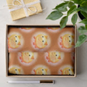 かわいい漫画の赤ちゃん絵画ブタ 薄葉紙 (ギフト)