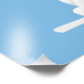 かわいい漫画の雲のパターン フォトプリント            (角)