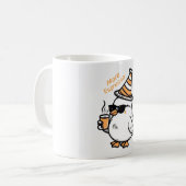 かわいい漫画の鳥をもっとエスプレッソ 面白い コーヒー  コーヒーマグカップ (正面左)