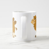 かわいい漫画の2ハンプキャメルジャンボマグカップ ジャンボコーヒーマグカップ (裏面)