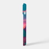 かわいい漫画のiPhoneケースの壁の紙 iPhone 15ケース (左側面)