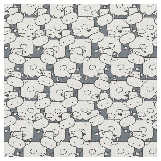 かわいい漫画は生地を脅かします ファブリック (クローズアップ)