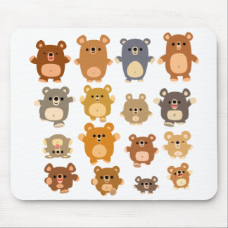 かわいい漫画はmousepadに耐えます マウスパッド