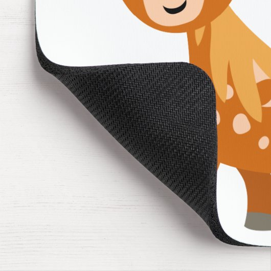 かわいい漫画アパロオサポニーマウセパド マウスパッド (コーナー)