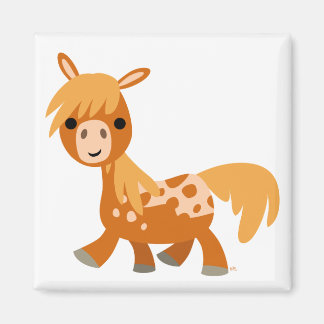 かわいい漫画アパロオサポニーマグネット マグネット