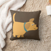 かわいい漫画イエローラブラドール枕 クッション (ブランケット)