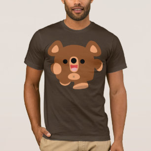 かわいい漫画エネルギッシュTシャツ Tシャツ