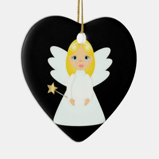 ***かわいい漫画エンジェル*** セラミックオーナメント (右)