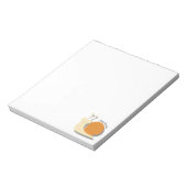 かわいい漫画カタツムリパーソナライズされたメモ帳 – カスタム ノートパッド (回転)