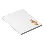 かわいい漫画キツネ動物 ノートパッド (アングル)