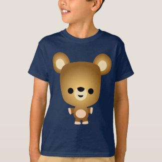 かわいい漫画クマかわいい子どもTシャツ Tシャツ