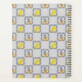 かわいい漫画グレーマウス小学校プランナー プランナー手帳 (裏面)