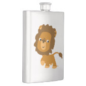 かわいい漫画コンテンツライオンクラシックフラスコ フラスク (右)