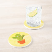 かわいい漫画サボテン絵画ズ コースター (側面)