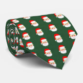 かわいい漫画サンタレッド・グリーン ネクタイ (ロール)