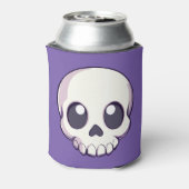 かわいい漫画スカルハロウィーン 缶クーラー (缶裏面)