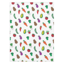 かわいい漫画スケッチ野菜パターン