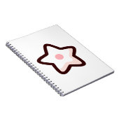 かわいい漫画スター ノートブック (右側)