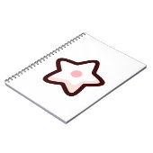 かわいい漫画スター ノートブック (左側)