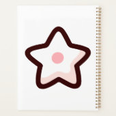 かわいい漫画スター プランナー手帳 (裏面)