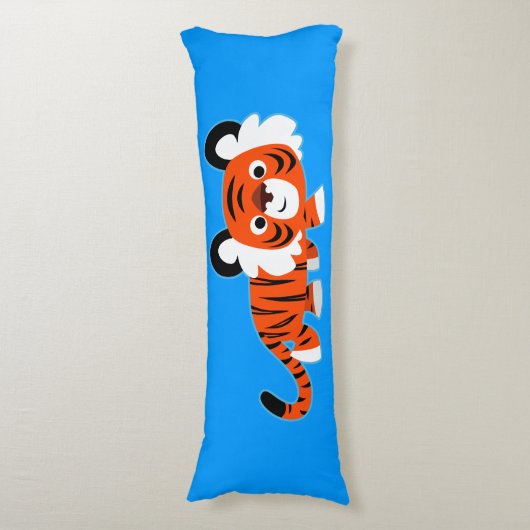 かわいい漫画タイガーオンザプロール抱き枕 ボディピロー (正面縦)