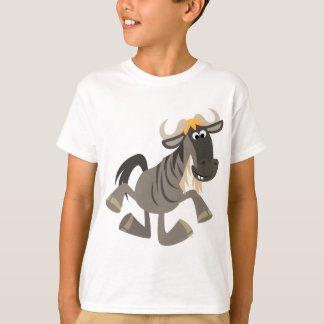 かわいい漫画タップ踊りワイルドビーエストキッズTシャツ Tシャツ