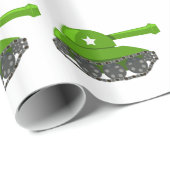 かわいい漫画タンク ラッピングペーパー (ロールコーナー)