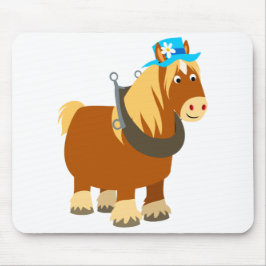 かわいい漫画トレイトブレトンホースマウスパッド マウスパッド