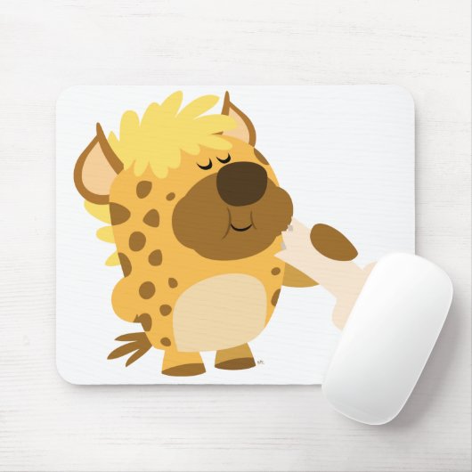 かわいい漫画ハイナが骨を砕くマウスパッド マウスパッド (マウス)