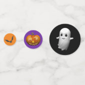 かわいい漫画ハッピーハローウィン コンフェッティ (正面)