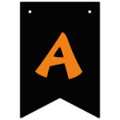 かわいい漫画ハッピーハローウィン バンティングフラッグ (第3の旗)