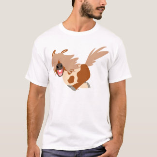 かわいい漫画ハッピーピンポニー子供たちTシャツ Tシャツ