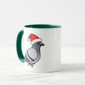 かわいい漫画ハトサンタ マグカップ (正面左)