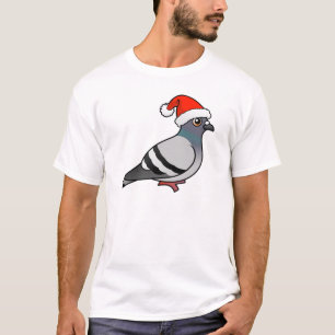 かわいい漫画ハトサンタ Tシャツ