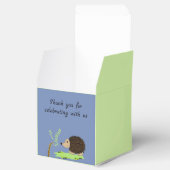 かわいい漫画ハリネズミありがとう フェイバーボックス (オープン)