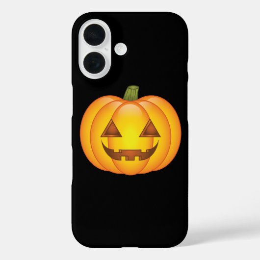 かわいい漫画ハロウィンジャックオランタンパンプキン Case-Mate iPhoneケース (裏面)
