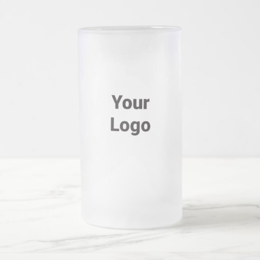 かわいい漫画ピンクのゲノムすりガラスのビールマグ フロストグラスビールジョッキ (中央)