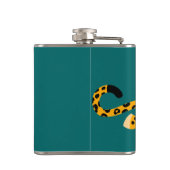 かわいい漫画フェイティシヒョウスキットル フラスク (裏面)