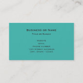 かわいい漫画ブラックシープスケッチ 名刺 (裏面)