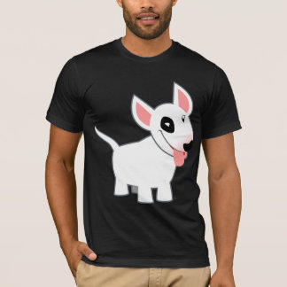 かわいい漫画ブルテリアTシャツ Tシャツ