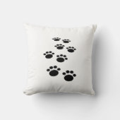 かわいい漫画ペットの歩道 クッション (正面)