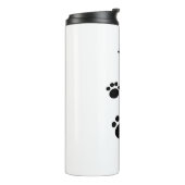 かわいい漫画ペットの歩道 タンブラー (回転左)