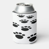 かわいい漫画ペットの歩道 缶クーラー (缶裏面)