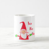 かわいい漫画マウスサンタコレクション。 コーヒーマグカップ (中央)