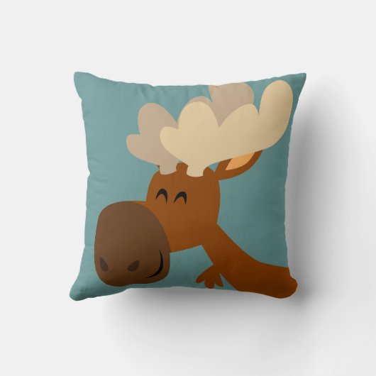 かわいい漫画メリームース枕 クッション (裏面)