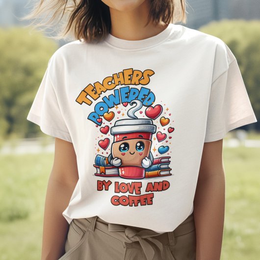かわいい漫画先生バレンタインデー Tシャツ