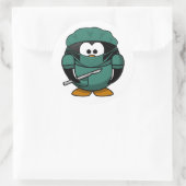 かわいい漫画家 ラウンドシール (バッグ)